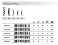 GIRELLA DOUBLE ROLLING ROUND Mis.04